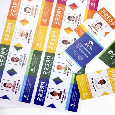 OEM White Printable PVC Sheets PVC ID Card Sheet For Cards Lamination