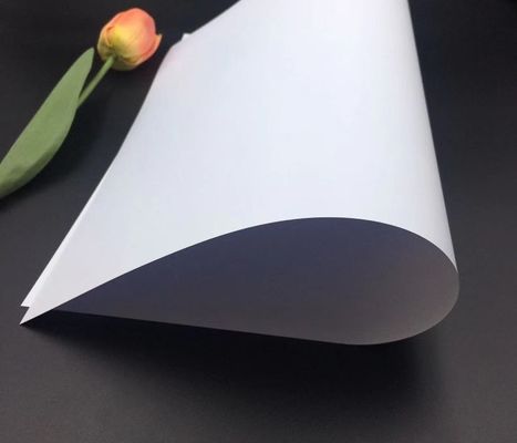 Printable 310micron White PVC Core Sheet with 0.14-0.8mm Thickness and Vicat 78°C for ID and Smart Cards
