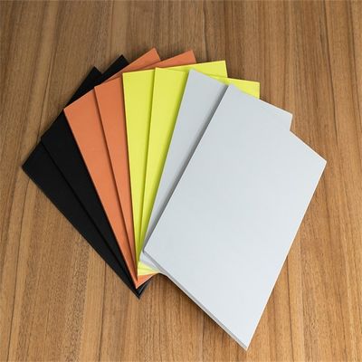 0.5g/Cm3 Density Coloured PVC Foam Board Sheet 4mm Water Resistance For Display