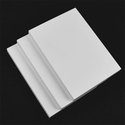 Wear Resistance Thin White Colored PVC Foam Sheet For Advertising Display