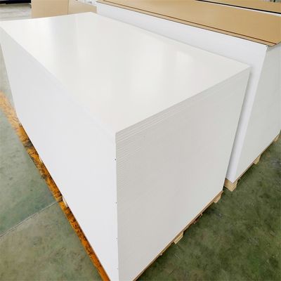 Fire Resistance 3mm White PVC Foam Board 1.22x2.44m For Advertising Signs and Displays