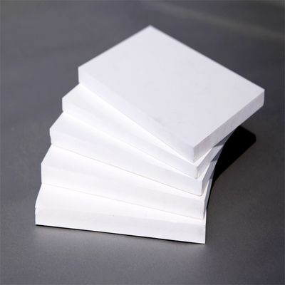 3mm 4mm Thickness White Colored PVC Foam Sheet Corrosion Resistance For Furniture