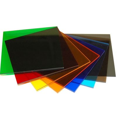 Organic Glass Crystal Acrylic PMMA Sheet 1220x2440mm Size For Display