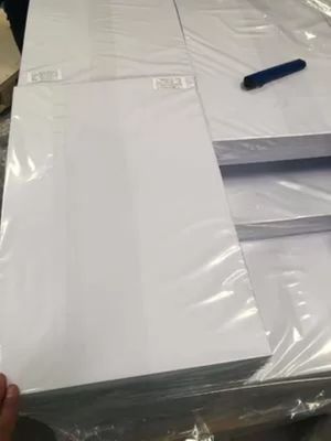 White Inkjet PVC Card Sheet 0.3mm Thickness A4 Size Waterproof Printable PVC Sheet for ID Cards