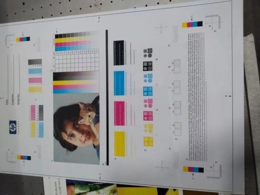 White PVC Business Card Laminating Sheets 3 Layers Lamination PVC Card Sheet