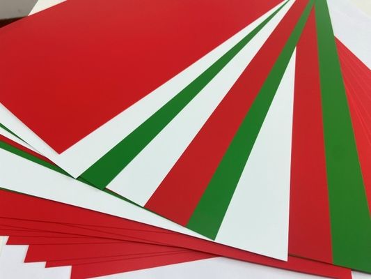 Multi Colored Plastic Card Material PVC Core Sheet Laminated For Bank Cards Production