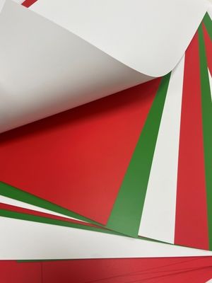 Custom Color Laminated Plastic Card Sheet For Producing Bank Cards / Credit Cards