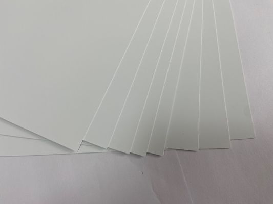 Scratch Resistant White Color PC Core Sheet 100micron 0.1mm Thickness