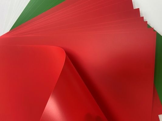 Multi Colored Plastic Card Material PVC Core Sheet Laminated For Bank Cards Production