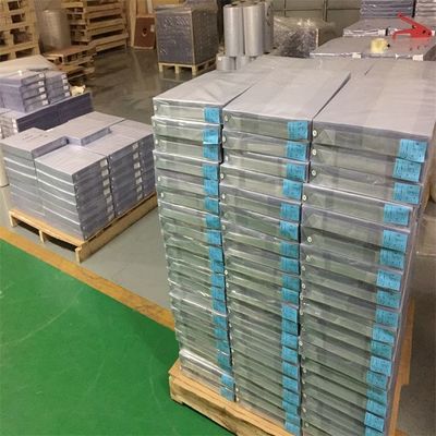 60micron PVC Coated Overlay Sheet with Peel Strength ≥4 N and Vicat Soften Point 74 ℃ for Plastic Card Lamination