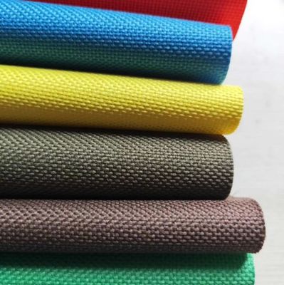 PU Coating 270gsm Polyester Oxford Fabric 600D Medium Weight Wrinkle Resistant