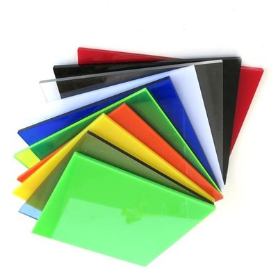 2mm 3mm Clear Cast Acrylic Plastic Sheet 1.22x2.44m Size For Billboard