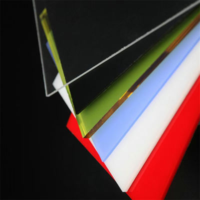 4mm 5mm Clear Crystal Acrylic Plastic Board 1.22x2.44m Size Chemical Resistant