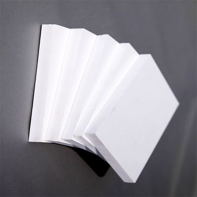 High Density White Colored PVC Foam Board Customized Size Water Resistance for Furniture and Advertising