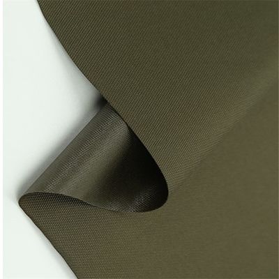 Tissu Oxford en polyester ignifuge imperméable 600D avec revêtement PU pour sacs et tentes