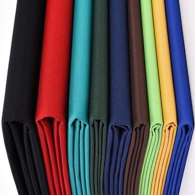 Fire Proof 600D Polyester Oxford Fabric With PU Coating Multi Colored Available