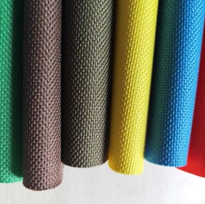 Tissu Oxford en polyester 600D ignifuge et imperméable pour tentes et bagages