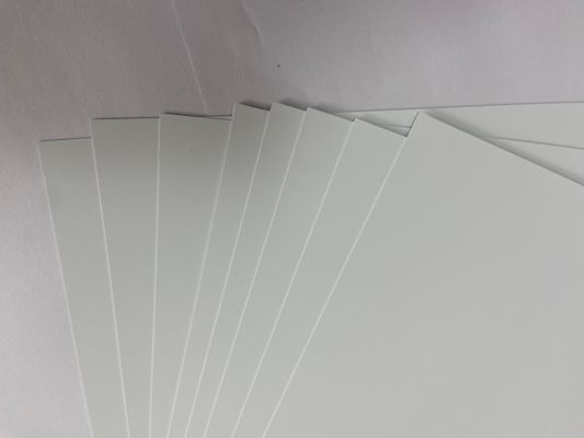 SIM / Phone Cards Plastic Card Sheet White Matte PVC Core Sheet 760micron Thickness