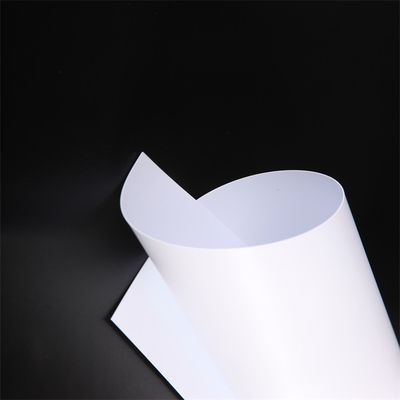 White Color PVC Core Sheet Matte Surface 320micron 0.32mm Thick For Bank Cards