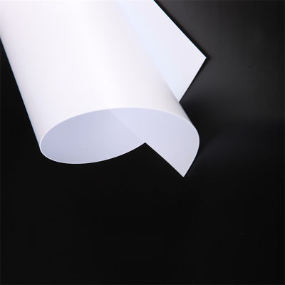 White PVC Business Card Laminating Sheets 3 Layers Lamination PVC Card Sheet
