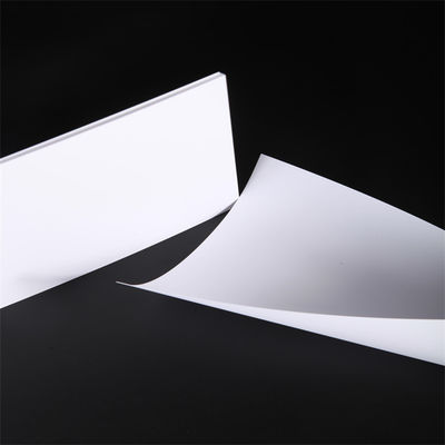 100micron White PVC Card Sheet , Printable Matte Plastic Cards Core Sheet