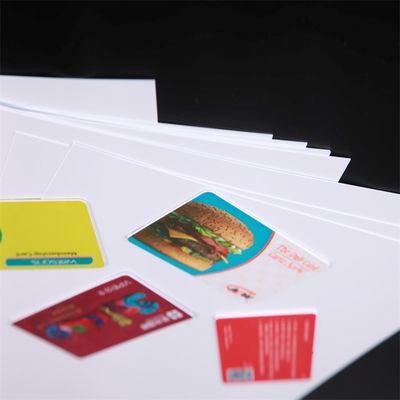 Tear Resistant White PVC Core Sheet Matt 0.2mm For Smart Cards Solution