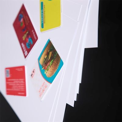 White / Colored PVC Core Sheet 0.2mm For Plastic Cards Lamination
