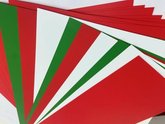 OEM Colored PVC Card Material card sheet For Plastic Cards Middle Layer