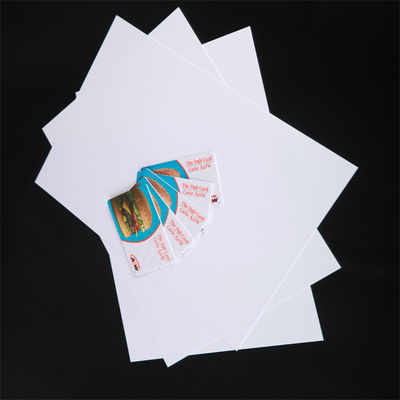 High Density 1.45g/Cm3 PVC Core Sheet White Color For Plastic Cards Layer