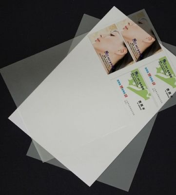 Individuelle Designs bedruckbare PVC-Kartenfolie, Blankokarten / Plastikkarten Mattfolie
