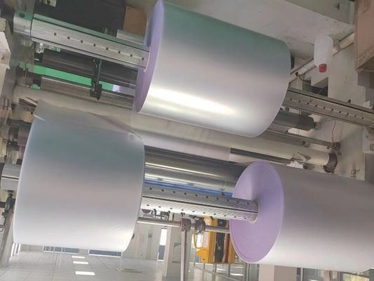 Customized Size Clear PVC Coated Overlay For Plastic Cards Lamination