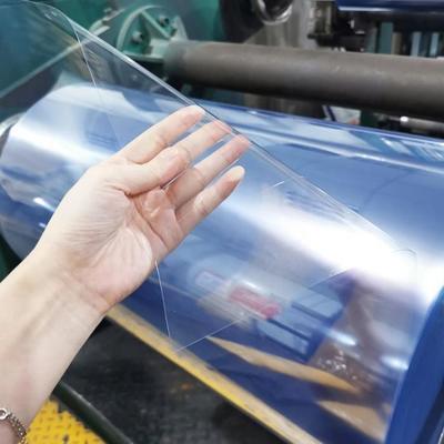 Clear PET Rigid Sheet Roll 0.2mm 0.3mm Food-Grade Safe for Thermoforming Blister Packing
