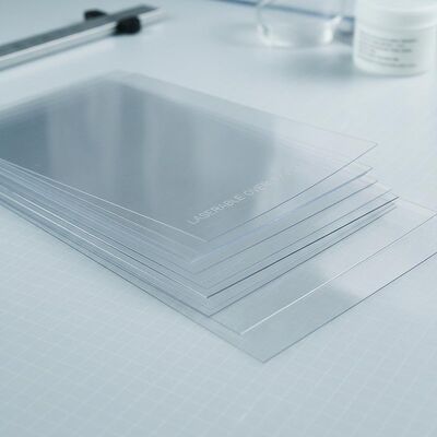 Laserable PVC Coated Overlay Film with Clear Surface and 0.04-0.2mm Thickness for ID Cards